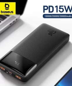 Pin sạc dự phòng Baseus Bipow Digital Display Power Bank (15W/20W, USB*2+Type C, LED Display, 2 Way Fast charge, 2023 New upgrade Edition) Thương hiệu: BASEUS Mã hàng: LVA020-1K-15   Tình trạng: Còn hàng
