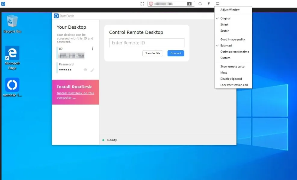 Hướng dẫn sử dụng RustDesk , Remote open source 2025